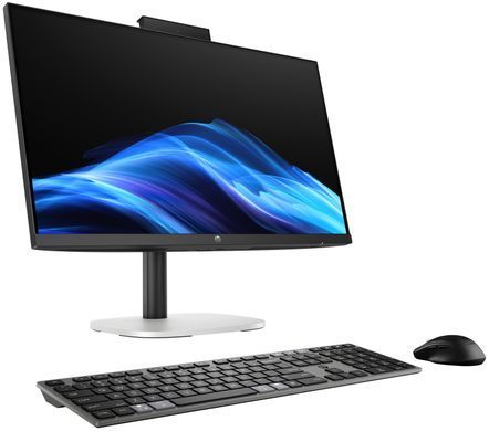Комп'ютер персональний моноблок HP ProStudio 4-G1i 23.8" FHD IPS AG, Intel U7-265T, 16GB, F512GB, UMA, WiFi, 3р, кл+м, Win11P, чорний (CW5N3EA) [114757]