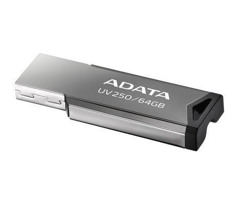 Флеш-накопичувач ADATA USB 2.0 AUV 250 64Gb Black (AUV250-64G-RBK) [805260]