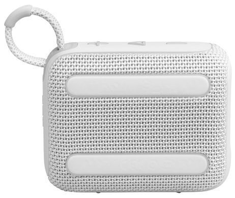 Портативна акустика JBL Go 4 White (JBLGO4WHT) [201535]