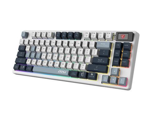 Клавіатура GAMING WHITE UA FORGE GK600 TKL MSI (FORGE GK600 TKL W SKY UA) [500050]