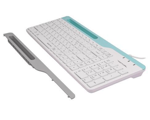 Клавіатура A4Tech Fstyler Ukr FK25 White (FK25 (White)) [605914]
