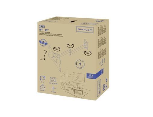 Кронштейн KSL Simpler (VESA200х200) (27ET) [610359]