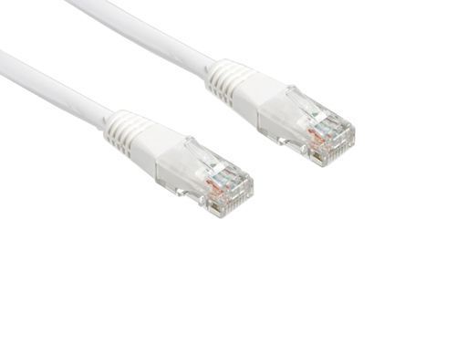 Патчкорд UTP Cat.5e ( 3м білий), Cablexpert (PP12-3M-W) [403062]