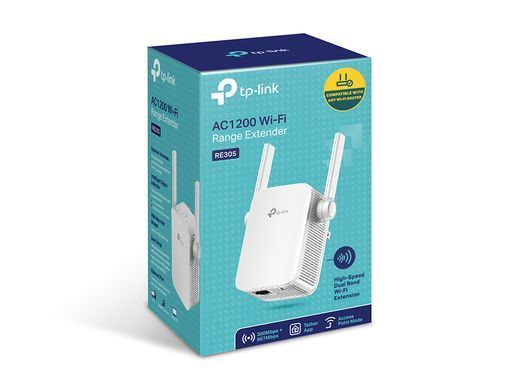 Розширювач покриття WiFi TP-LINK AC1200, 1хFE LAN, MESH (RE305) [104441]
