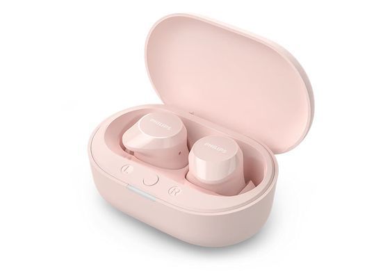 Навушники TWS Philips TAT1209 BT 5.3, IPX4, SBC, Touch control, Рожевий (TAT1209PK/00) [17432]