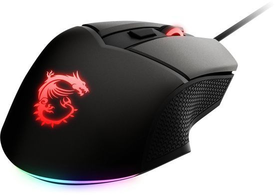 Миша MSI Clutch GM20 Elite GAMING Mouse RGB, USB-A, чорний (S12-0401870-C54) [109453]