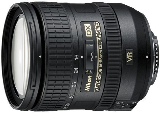 Об'єктив Nikon 16-85mm f/3.5-5.6G R (JAA800DA) [17641]