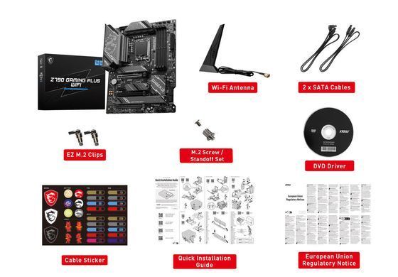 Материнcька плата MSI Z790 GAMING PLUS WIFI s1700 Z790 4xDDR5 HDMI DP WiFi BT ATX (911-7E06-075) [109268]