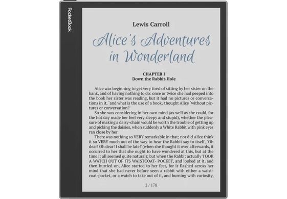 Електронна книга PocketBook 1042 InkPad Eo, Mist Grey (PB1042-M-CIS) [104749]
