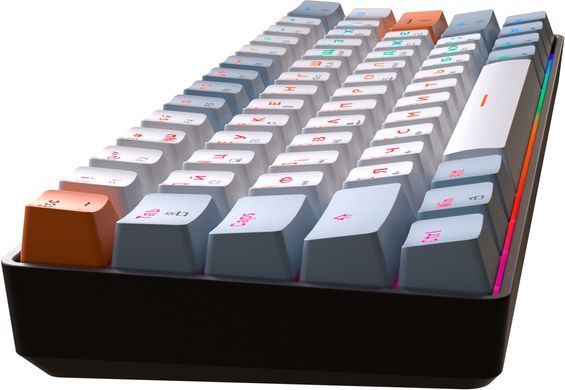 Клавіатура GamePro Red Swich Hot-Swap RGB Black (MK130R) [606069]