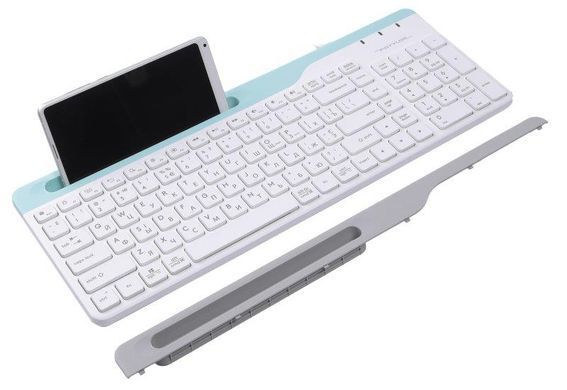 Клавіатура A4Tech Fstyler Ukr FK25 White (FK25 (White)) [605914]