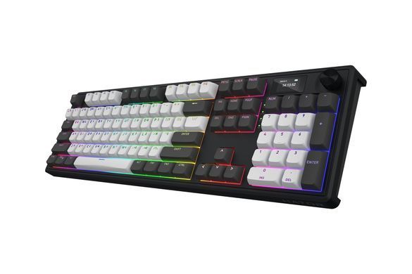 Клавіатура бездротова Hator Skyfall 100 Pro Wireless Grey/Black (HTK4100UA) [618089]