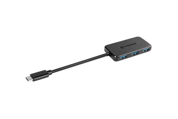 Хаб Transcend USB 3.1 Type-C > 4xUSB 3.1 Type-A пасивний (TS-HUB2C) [108796]
