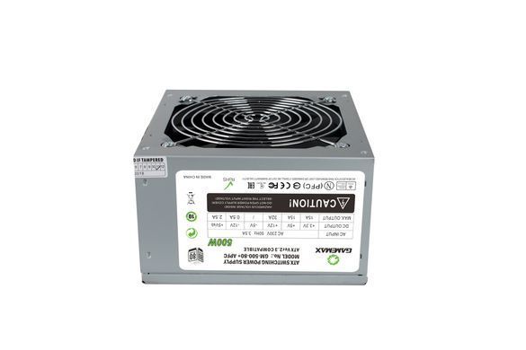 Блок живлення GAMEMAX (GM-500 80+ APFC) [303149]