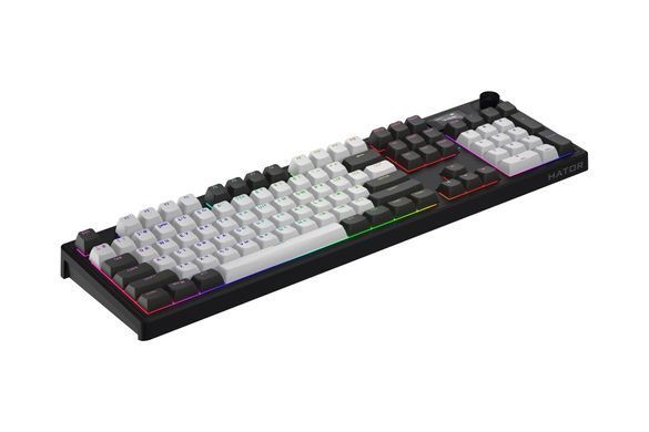 Клавіатура бездротова Hator Skyfall 100 Pro Wireless Grey/Black (HTK4100UA) [618089]