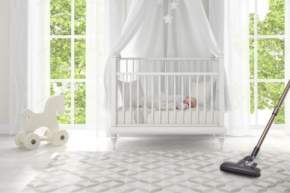 Пилосос Gorenje мішковий, 890Вт, 4л, HEPA, телескоп, LED-дисплей, турбощітка, чорний (VCE48AFBKGO) [105722]
