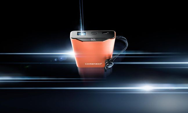 Портативний зарядний пристрій USB 10000MAH QC3.0 ORANGE F10000 INTENSO (7332038) [503426]