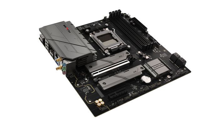 Материнcька плата SAPPHIRE PULSE B850M WIFI sAM5 B850 4xDDR5 M.2 HDMI DP Wi-Fi BT mATX (52123-04-40G) [113259]