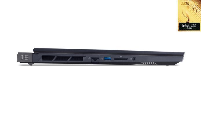 Ноутбук Acer Predator Helios 18 PH18-73 18" WQUXGA IPS, Intel U9-275HX, 64GB, F2TB, NVD5090-24, Lin, чорний (NH.QVXEU.003) [110614]