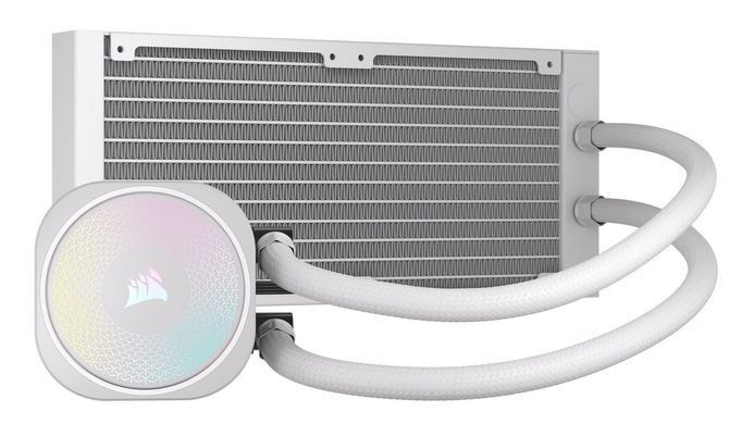 Система водяного охолодження Corsair Nautilus 240 RS ARGB White (CW-9060094-WW) [615889]