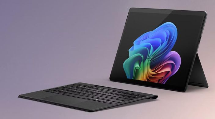 Клавіатура зі стілусом для планшетів Microsoft Surface Pro 8 - 11, UKR/ENG, чорна (Y8U-00001) [103714]