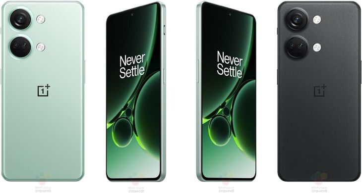 OnePlus Смартфон Nord 3 5G (CPH2493) 6.74" 16/256GB, 2SIM, 5000мА•год, Misty Green (5011103077)
