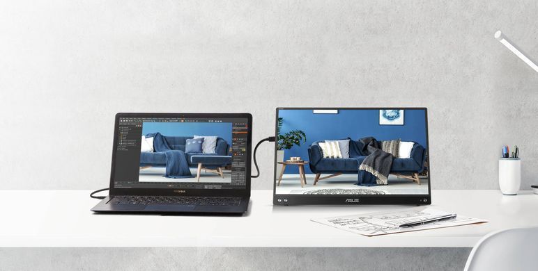 Монітор портативний Asus 15.6" ZenScreen MB16ACV USB-C, IPS, Case (90LM0381-B01370) [100828]