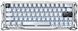 Клавіатура магнітна GravaStar Mercury V60 Pro 60keys, GravaStar Blackcore, USB-A, 8k, RGB, Chrome Silver (GSV60PRO_XTAL_SLV) [114351], фото 1