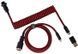 Кабель Type-A/Type-C Keychron Premium Coiled Aviator Cable-Straight Red (CAB2_KEYCHRON) [108575], фото 2