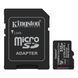 Карта пам`яті MicroSDXC 512GB UHS-I Class 10 Kingston Canvas Select Plus R150MB/s + SD-адаптер (SDCS3/512GB) [613222], фото 1