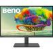 Монітор TFT 31.5" BenQ PD3205U, IPS, 4K UHD, HDMI, DP, 2 х USB-С, USB-hub, HAS, кол, темно- сірий (9H.LKGLA.TBE) [402053], фото 1