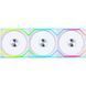 Вентилятор Lian Li Uni Fan SL Wireless 120-3 White (G99.12SL1W3W.00) [620018], фото 1