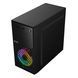 Корпус 2E Basis RD850 без БЖ 1xUSB3.0, 2xUSB2.0, 1x120мм ARGB, VGA 290мм, Metal Side Panel, mATX, чорний (2E-RD850) [109539], фото 3