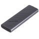 Зовнішня кишеня Maxxter M.2 NVMe PCIe, USB 3.2 Type-C, Metal, Black (EHDE-2280S-01) [611444], фото 1