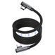 Кабель BOROFONE BU50 elbow magnetic 60W charging data cable Type-C to Type-C 1m Black (6941991111136) [805541], фото 4