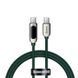 Кабель Baseus Display Fast Charging Data Cable Type-C to Type-C 100W 2m Green (CATSK-C06) [802455], фото 1