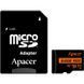 Карта пам`ятi MicroSDXC 64GB UHS-I/U3 Class 10 Apacer + SD адаптер (AP64GMCSX10U8-R) [608078], фото 3