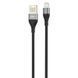 Кабель XO NB188 USB - Lightning, (M/M), 2.4A 1 м Gray (6920680879694) [604403], фото 1
