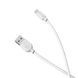 Кабель BOROFONE BX14 USB to Micro 2.4A, 1m, PVC, TPE connectors, White (6957531089988) [805235], фото 1