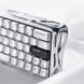 Клавіатура магнітна GravaStar Mercury V60 Pro 60keys, GravaStar Blackcore, USB-A, 8k, RGB, Chrome Silver (GSV60PRO_XTAL_SLV) [114351], фото 7