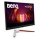 Монітор TFT 32" BenQ EX3210U, 4K UHD, IPS, 144Hz, 1 мс, HDMI, DP, USB-hub, HAS, колонки, білий (9H.LKHLB.QBE) [402660], фото 3