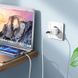 Кабель BOROFONE BX83 iP Famous silicone charging data cable White (6974443386363) [802322], фото 4