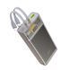 Зовнішній акумулятор HOCO J104A Discovery edition 22.5W fully compatible power bank with cable(20000mAh) Gray (6931474788962) [806310], фото 5