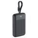 Зовнішній акумулятор ACEFAST M13 PD22.5W power bank with cable 10000mAh Black (6974316283959) [806348], фото 1