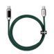 Кабель Baseus Display Fast Charging Data Cable Type-C to Type-C 100W 2m Green (CATSK-C06) [802455], фото 3