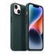 Чохол-накладка Armorstandart Fake Leather для Apple iPhone 14 Plus Shirt Green (ARM64396) [601539], фото 3