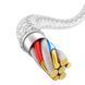Кабель Baseus Dynamic Series Fast Charging Data Cable USB to iP 2.4A 1m White (CALD000402) [804381], фото 6