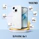 Смартфон TECNO Spark Go 1 (KL4) 6.67" 4/64ГБ, 2SIM, 5000мА&bull;год, Glittery White (4894947036453) [11261], фото 6