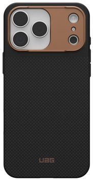 Чохол UAG для iPhone 17 Pro Max, Fibr Armr Magsafe, Kevlar Graphite/Bronze (114554113985) [114134]