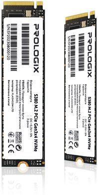 Накопичувач SSD 256GB Prologix S380 M.2 2280 PCIe 3.0 x4 NVMe 3D TLC (PRO256GS380) [607930]